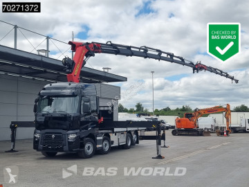Camion Renault C 520 8X2 Palfinger PK65002 SH Crane Jib Winch Lift+steering Axle Euro 6