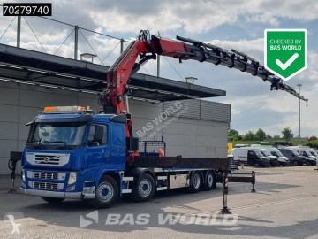 Camion Volvo F10 FM 450 8X2 FASSI 100 Ton/Meter Crane Kran 7 + 6 Jib Lift+steering Axle Euro 5