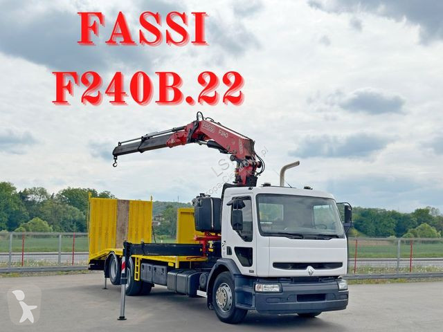 Camion Renault PREMIUM 320 * FASSI F240B.22 +...