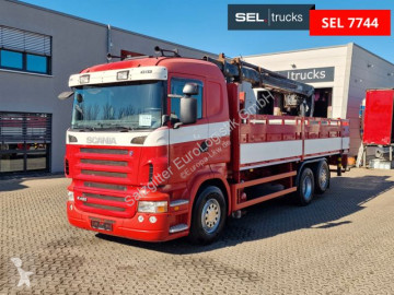 Camion grue Scania