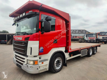 Camion plateau Scania