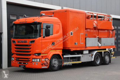 Camion aspirateur Scania