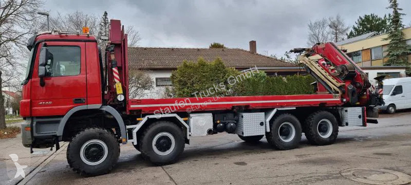 Camion Mercedes 8X8 FASSI 660 EINZELBER SEILWINDE