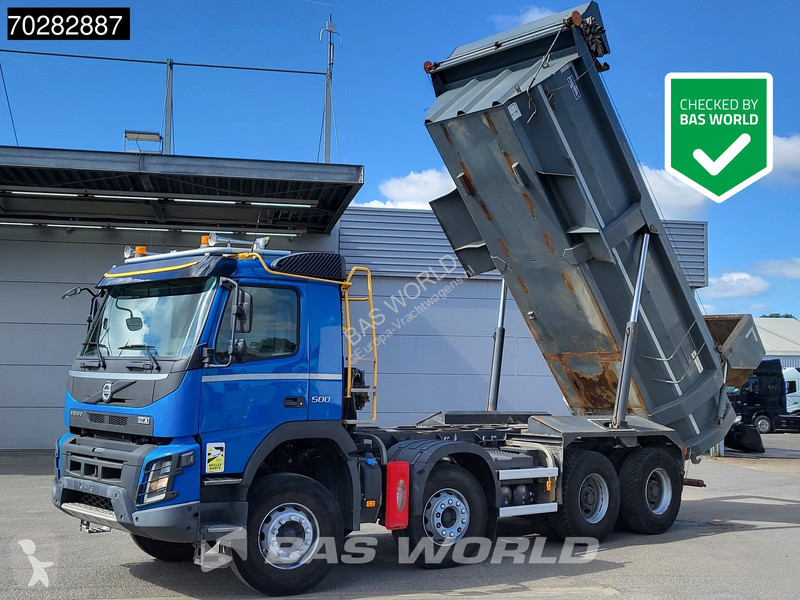 Camion Volvo 500 8X4 16m3 Forez-Bennes tipper...