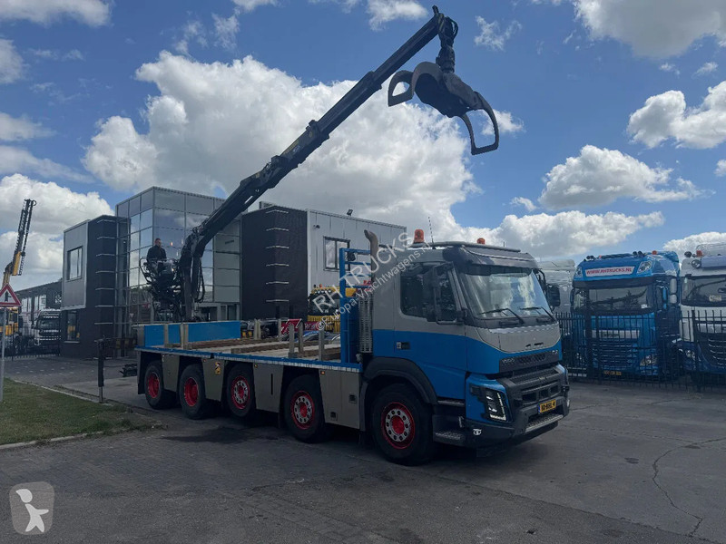 Lastbil Volvo FMX 460 10X4 HIAB J2640ZT +...
