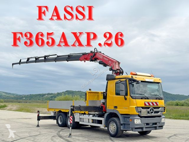 Camion Mercedes ACTROS 2646 * ASSI 365AXP.26 +...