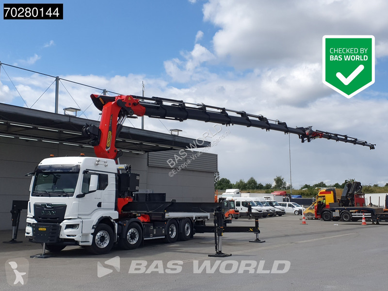 Camión MAN 35.520 8X4 Palfinger PK135.002 TEC 7...