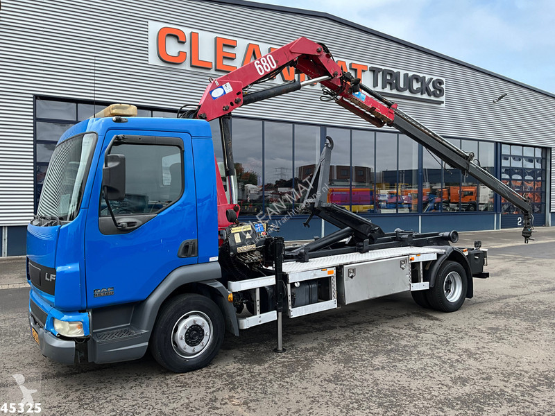 Camion DAF LF 180 HMF 7 Tonmeter laadkraan
