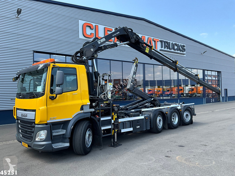 Camion DAF Q СF 400 8x2 Euro 6 Hiab 24 Tonmeter...