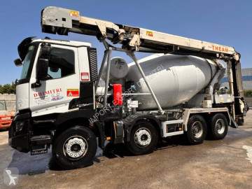 Camion malaxeur + tapis Renault