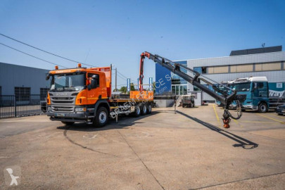 Camion Scania L P 410 + PAFINGER PK22002/5 EXT.