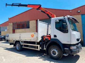 Camion plateau ridelles Renault