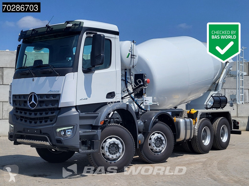 Camion Mercedes 4145 8X4 NEW! 10m3 Schwing...