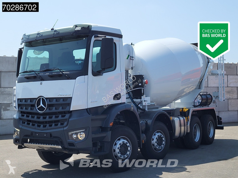 Camion Mercedes 4145 8X4 NEW! 10m3 Schwing...