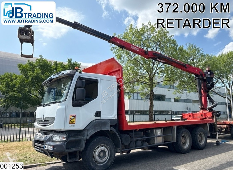 Camion Renault 450 Dxi 6x4, Manual, Steel,...