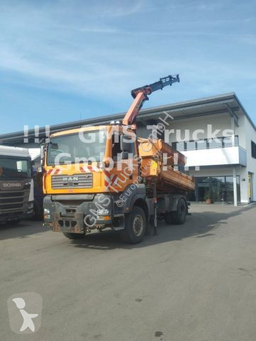 Lastbil MAN 18.360 / 4X4 Allrad / Palfinger Kran