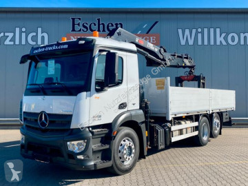 Camion grue ridelles Mercedes