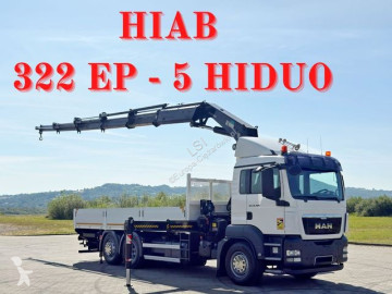 Camion MAN TGS 26.400 * HIAB 322 EP-5 HIDUO + FUNK* TOP