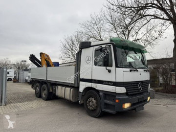 Camion Mercedes Actros 2548 mp1 Pritsche 8 Zylinder mit Kran