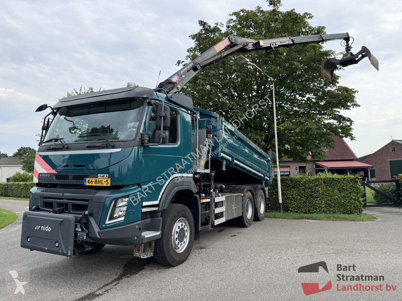 Camion Volvo FMX 370 6x6 Euro 6 met 2 zijden...