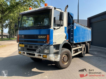 Camion Ginaf M 3335-S 6x6 Euro 1 Handgeschakeld Geisoleerde kipper met kleppen