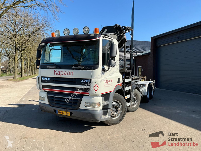 Camion DAF FAD 8x4 Euro 5 met HIAB XR 26 Ton...