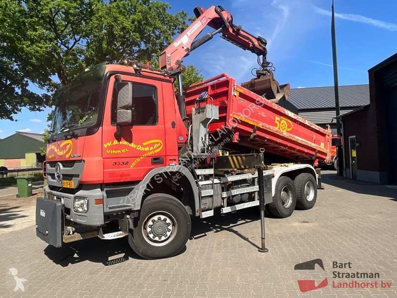 Camion Mercedes ACTROS 3332 6x6 Euro 5 met 2...