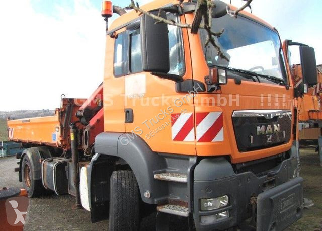 Camion MAN 18.360 / 4X4 Allrad / Palfinger Kran