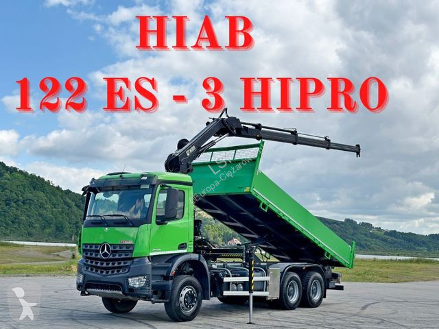 Camion Mercedes AROCS * HIAB 122 ES - 3 HIPRO *...