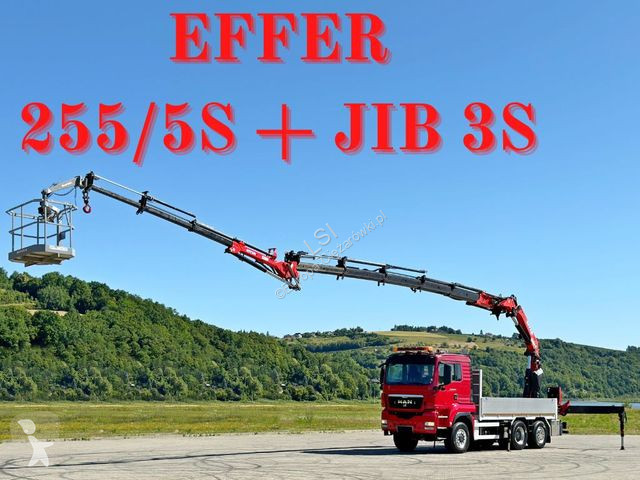Kamion MAN 28.480 * EFFER 255/5S + JIB 3S +...