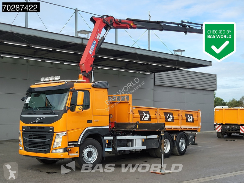 Kamion Volvo 420 6X2 HMF 2120 K 4 Crane...