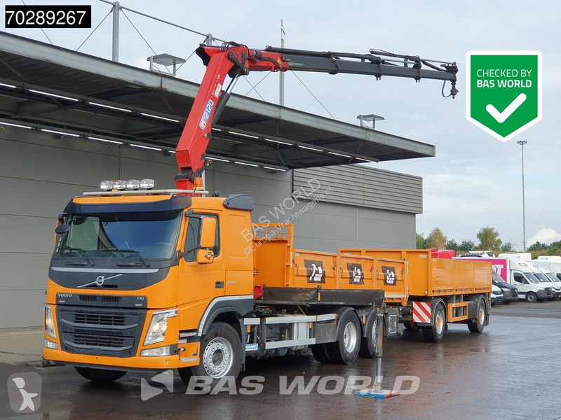 Kamion Volvo 420 6X2 Combi HMF 2120 K 4 Crane...