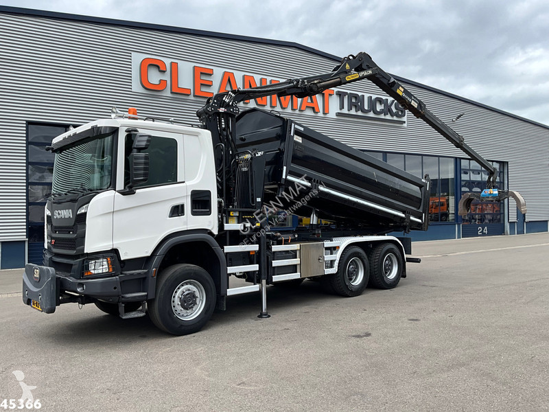 Camion Scania 410 6x6 Euro 6 Palfinger 17...