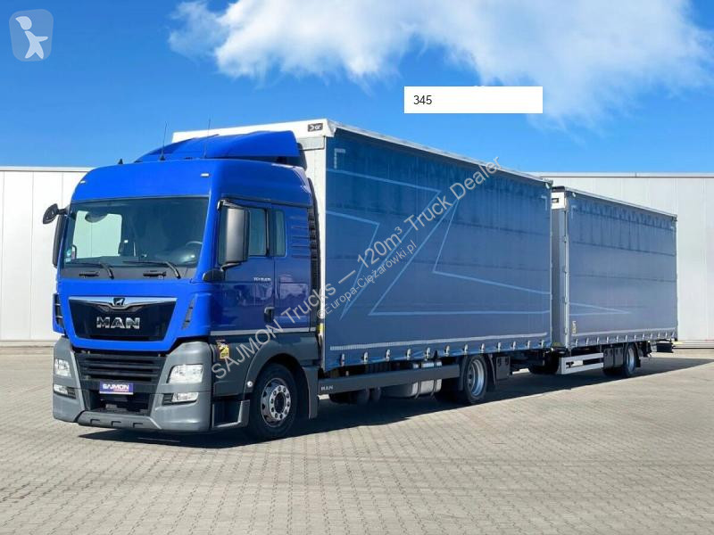 Camion remorque MAN TGX 18.430 / PRZEJAZDOWY /...