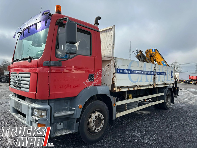 Camion MAN TGM *202000 km*Grue EFFER type 120 3...