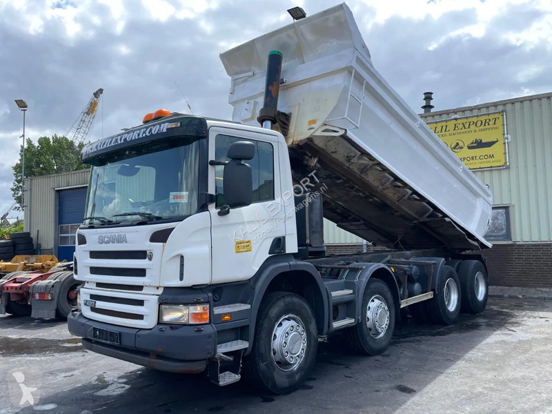 Camion Scania P420 Kipper 8x4 Manual earbox Big...