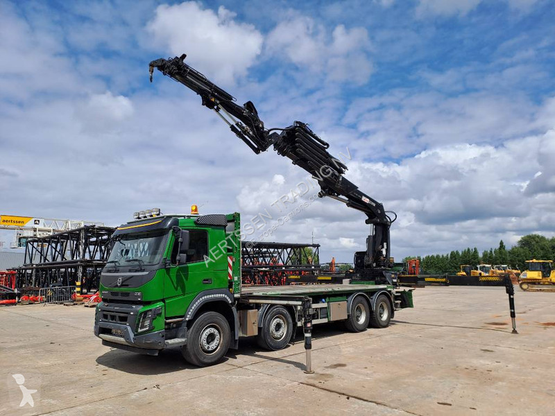 Camion Volvo 460 + HIAB 622 E-6 HIPRO 16m + Fly...