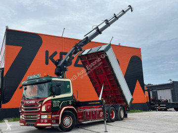 Camion Scania L P 410 6x2*4 HIAB 211EP-5 / BOX =5386 mm