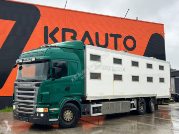 Camion bétaillère bovins Scania