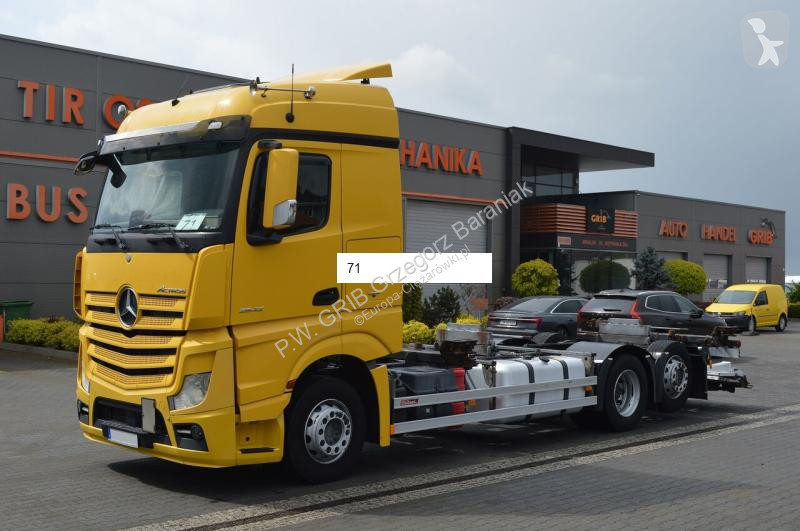 Kamion Mercedes ACTROS 2542 EURO 6 BDF SWAP...