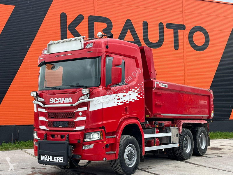 Lastbil Scania R 500 4x4+2 RETARDER / BIG AXE /...