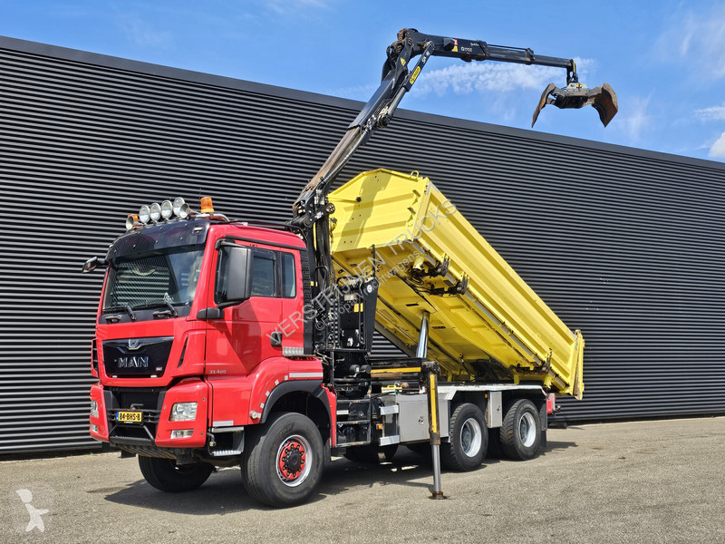 Kamion MAN TGS 6x6 / PALFINGER Z CRANE / 2 SIDE...