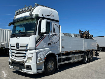 Camion grue ridelles Mercedes