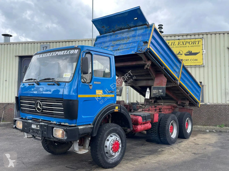 Camion Mercedes SK Kipper 6x6 V8 Big Axle's...