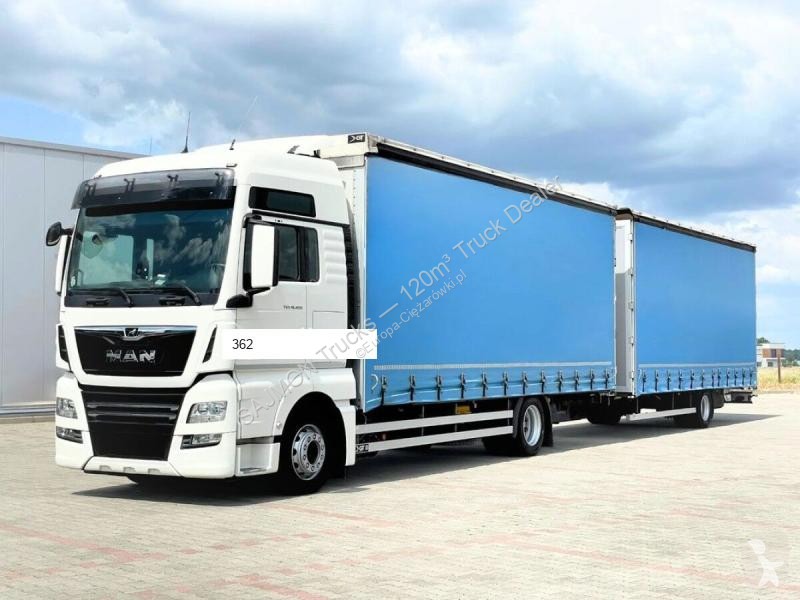 Camion remorque MAN TGX 18.400 / PRZEJAZDOWY /...