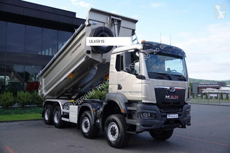 Kamion MAN TGS / 8X6 / WYWROTKA TYLNOZSYPOWA /...