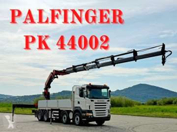Camion Scania P R 420 RITSCHE 6,47 m * K 44002/FUNK * 8x4 /TO