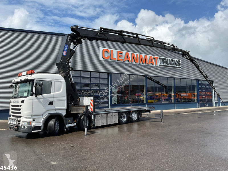 Camion Scania 490 8x2 Euro 6 etarder HMF 85...
