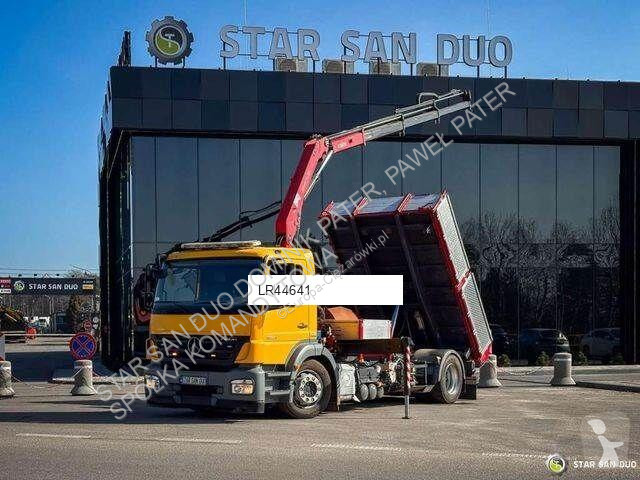 Camion Mercedes AXOR 4x2 HMF 975 HDS Crane...