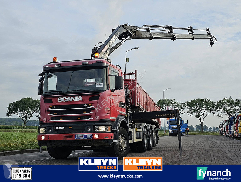 Camion Scania 400 8X4*4 HIAB 211EP-3